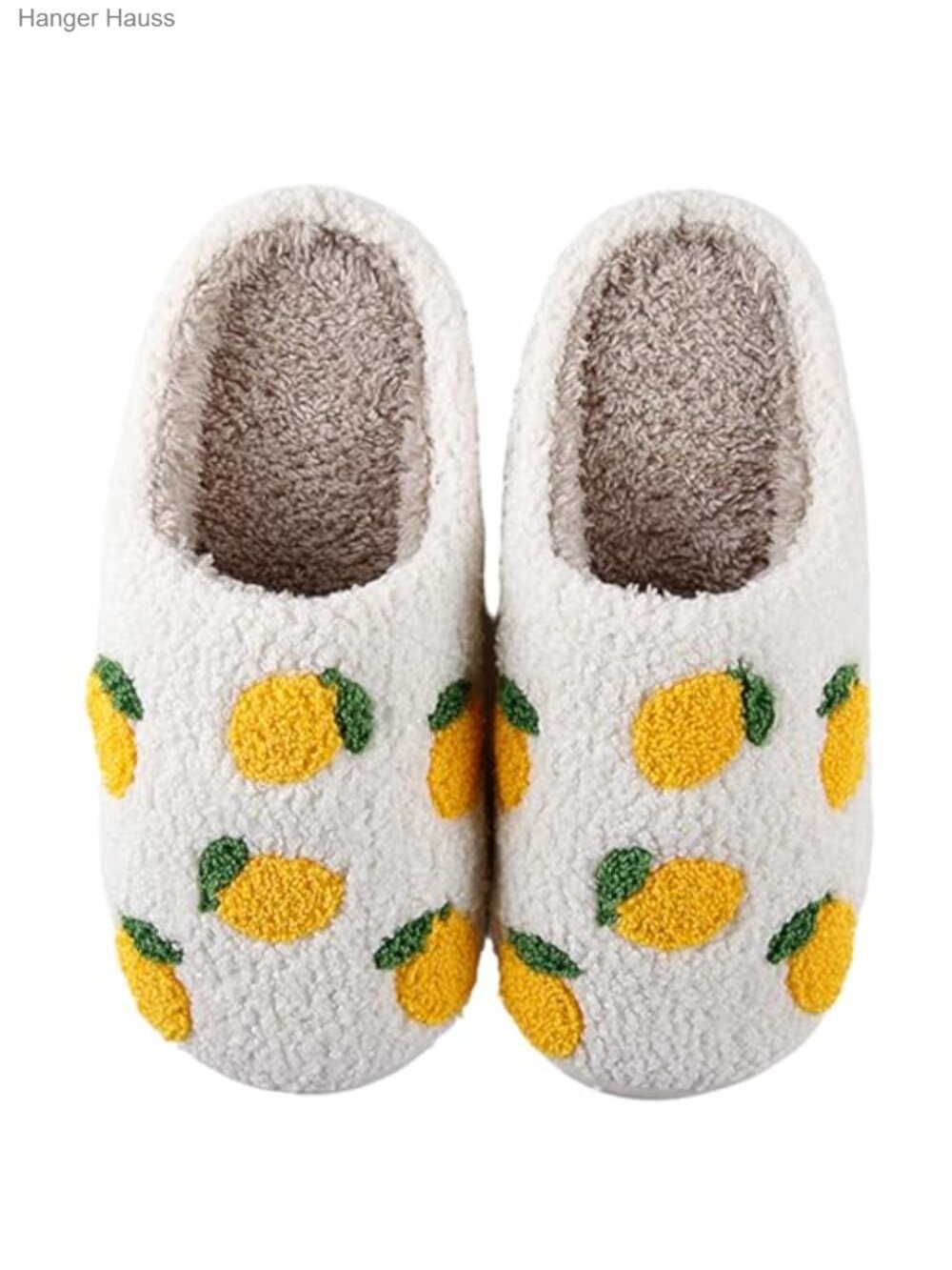 Plush Fuzzy Memory Foam Closed Toe House Slippers Warm Cozy Women